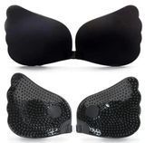 Невидим бюстгальтер Fly-Bra, силиконов бюст без презрамки, Fly Bra Вълни, самозалепващ лиф без презрамки, цвят черен, размер B Fly-Bra-1005 снимка